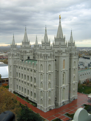 Utah's Salt Lake Temple - Photo: JPStanley