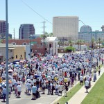 A Year After Arrest, Immigrant Family Marches Against SB 1070