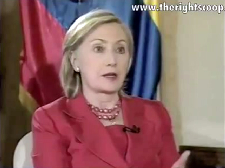 Sec. of State Hillary Clinton on Ecuadorian TV