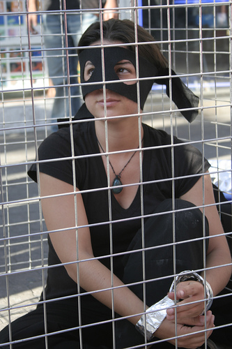 A Protest of Sex Trafficking - Photo: Ari Bronstein