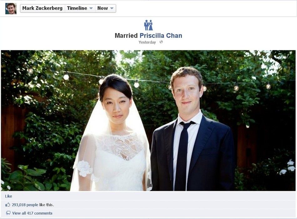 Priscilla Chan and her beau, Mark Zuckerberg
