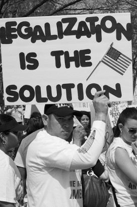 Immigration reform rally. (Photo: Flickr/Anuska Sampedro)