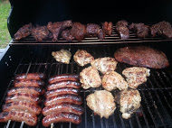 asado on the grill